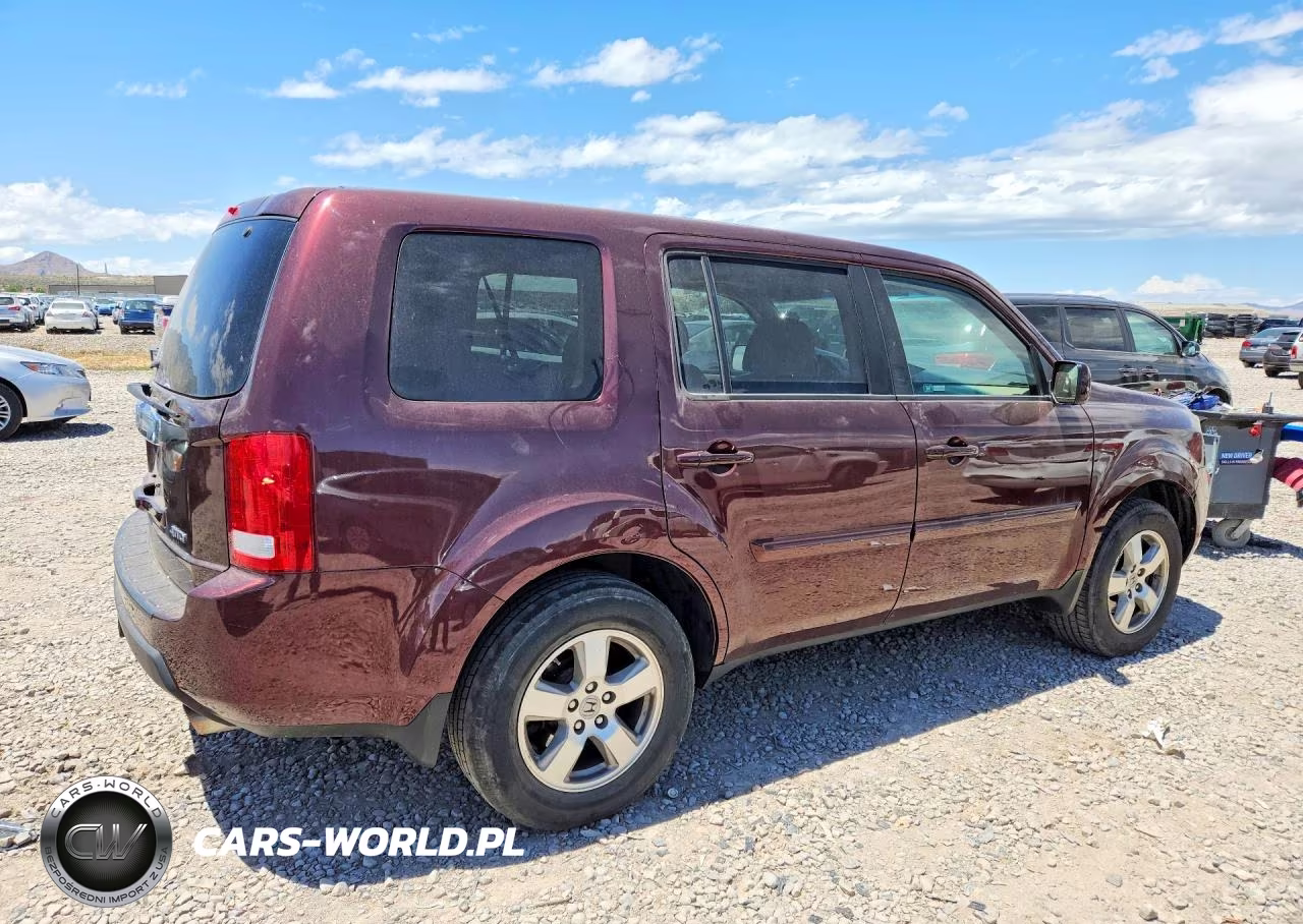2011 Honda Pilot Exl VIN:5FNYF4H58BB050805 - 3