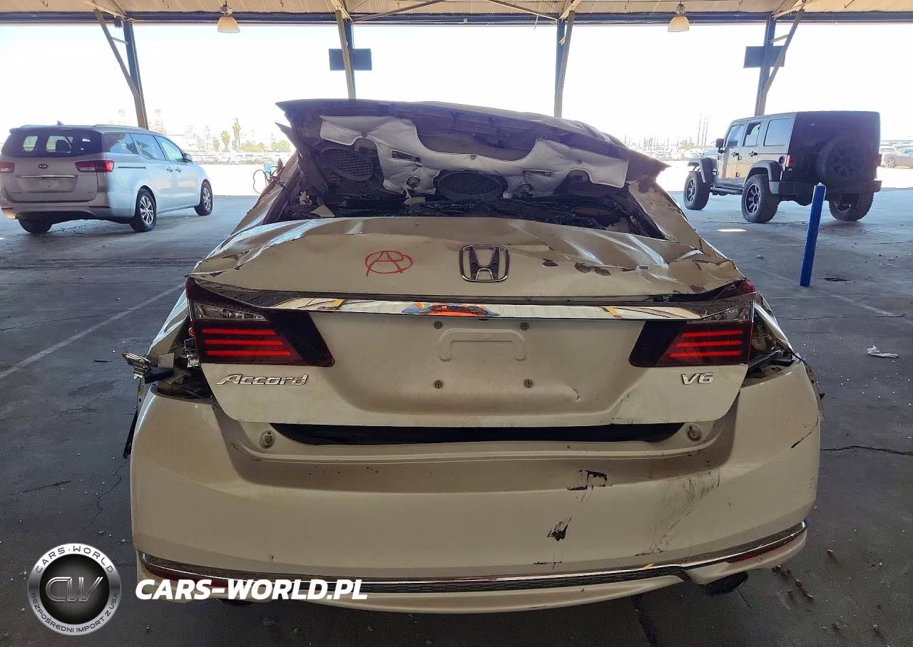 2016 Honda Accord Ex-L V-6 VIN:1HGCR3F01GA015463 - 6