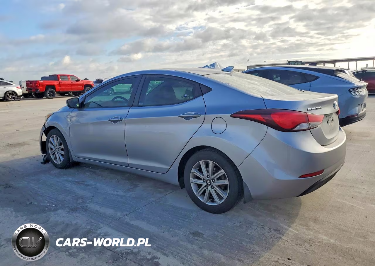 2016 Hyundai Elantra Se VIN:5NPDH4AE4GH660891 - 2
