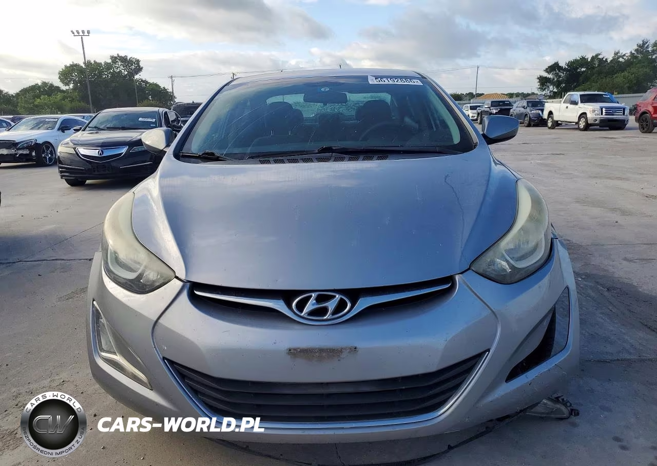 2016 Hyundai Elantra Se VIN:5NPDH4AE4GH660891 - 5
