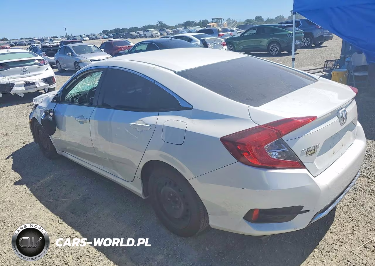2019 Honda Civic Lx VIN:19XFC2F62KE208898 - 2