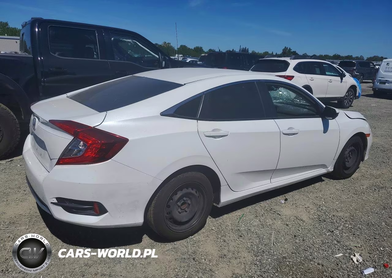 2019 Honda Civic Lx VIN:19XFC2F62KE208898 - 3
