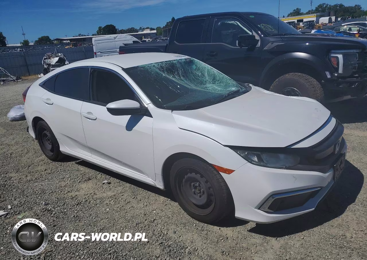 2019 Honda Civic Lx VIN:19XFC2F62KE208898 - 4