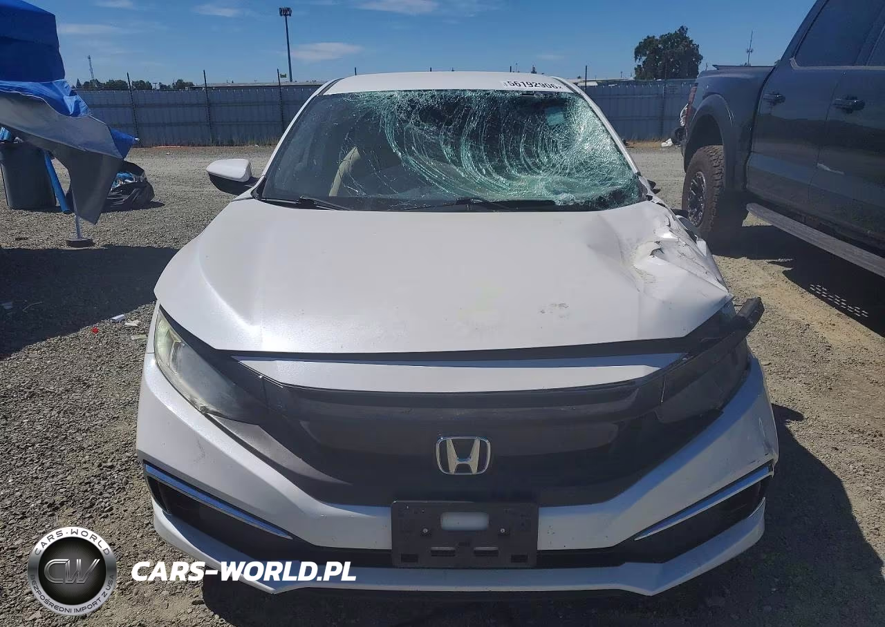 2019 Honda Civic Lx VIN:19XFC2F62KE208898 - 5