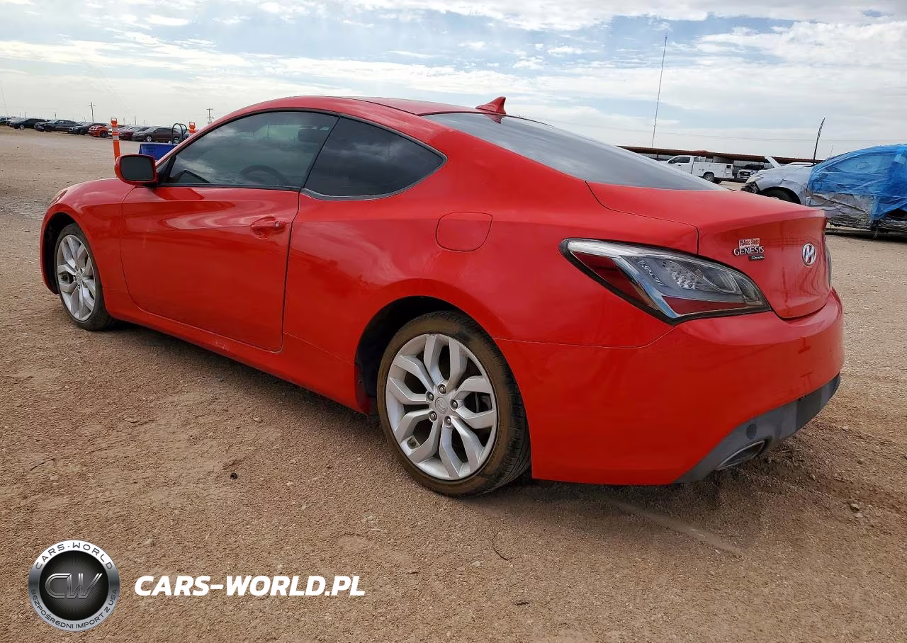 2012 Hyundai Genesis Coupe 2.0T VIN:KMHHT6KD4CU076990 - 2
