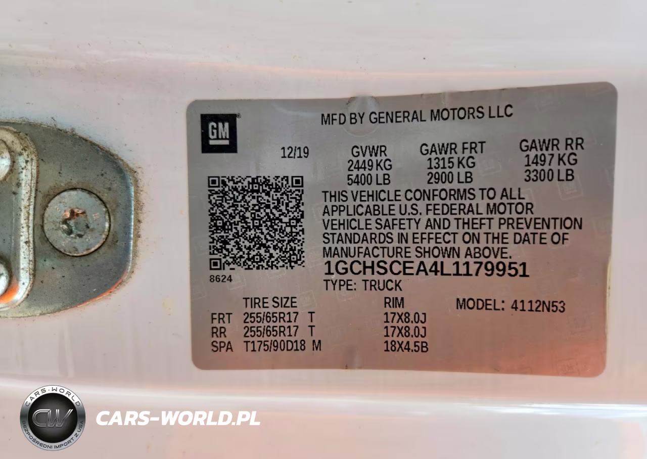 2020 Chevrolet Colorado Lt VIN:1GCHSCEA4L1179951 - 13