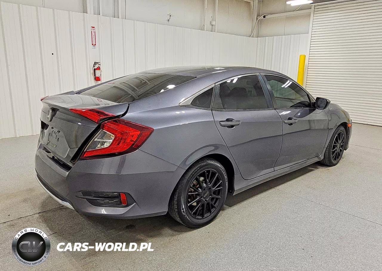 2020 Honda Civic Lx VIN:2HGFC2F60LH525070 - 3