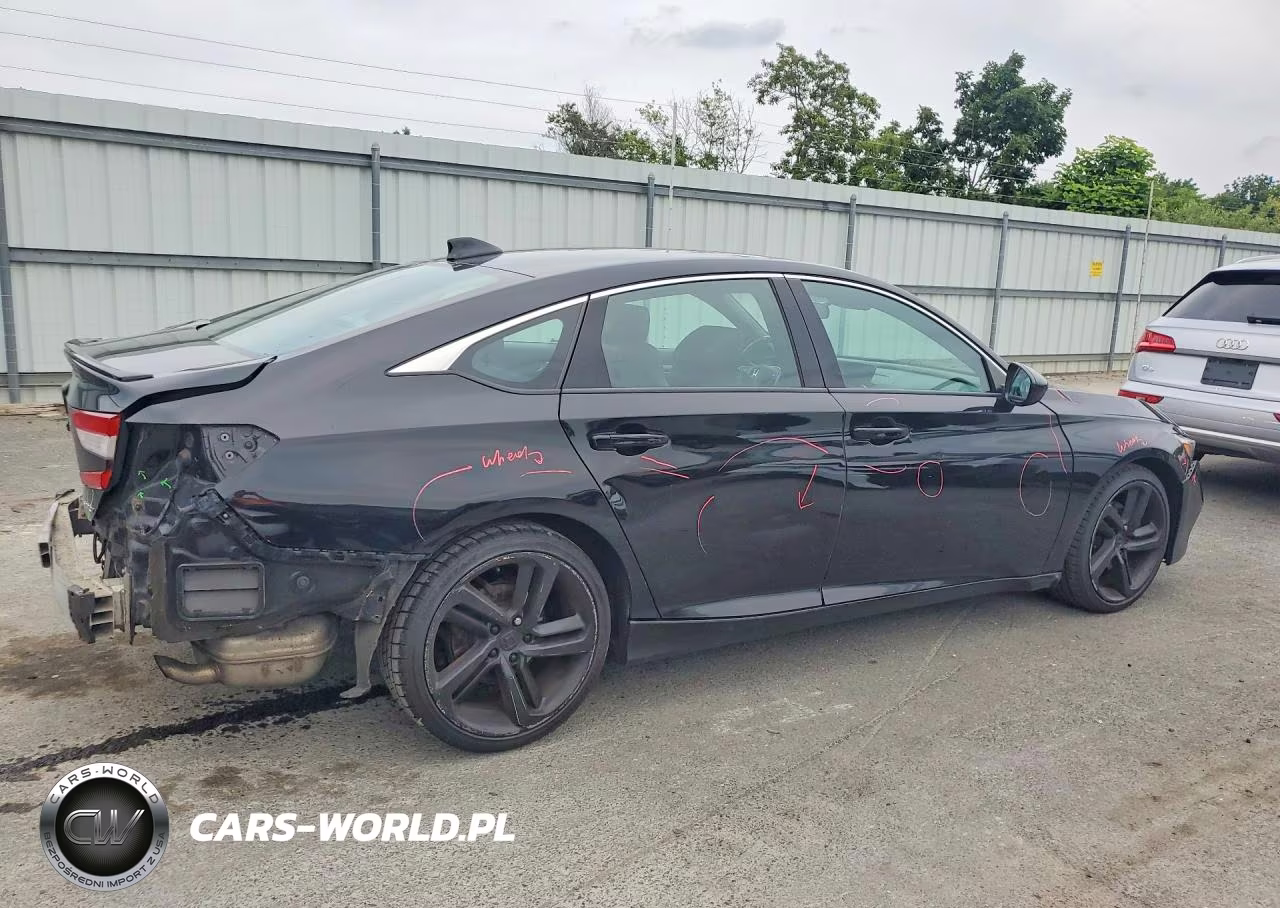 2018 Honda Accord Sport VIN:1HGCV1F39JA091871 - 3