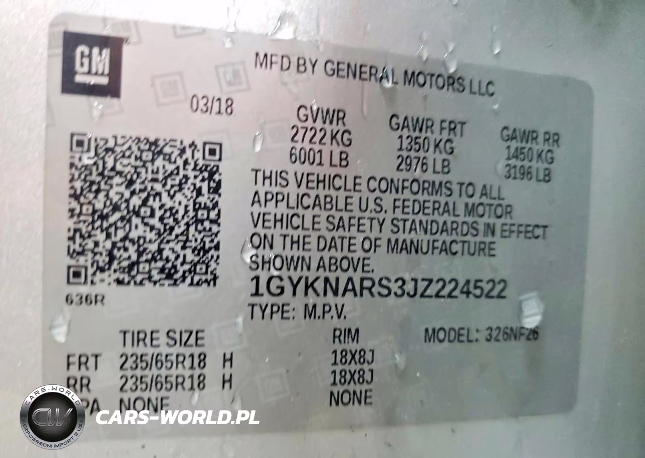 2018 Cadillac Xt5 VIN:1GYKNARS3JZ224522 - 13