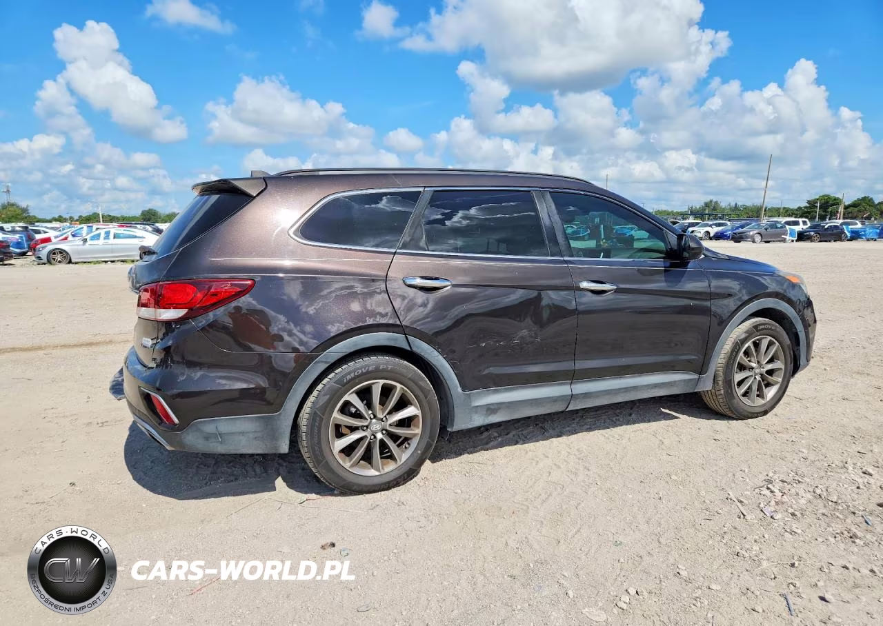 2017 Hyundai Santa Fe Se VIN:KM8SM4HF3HU178160 - 3