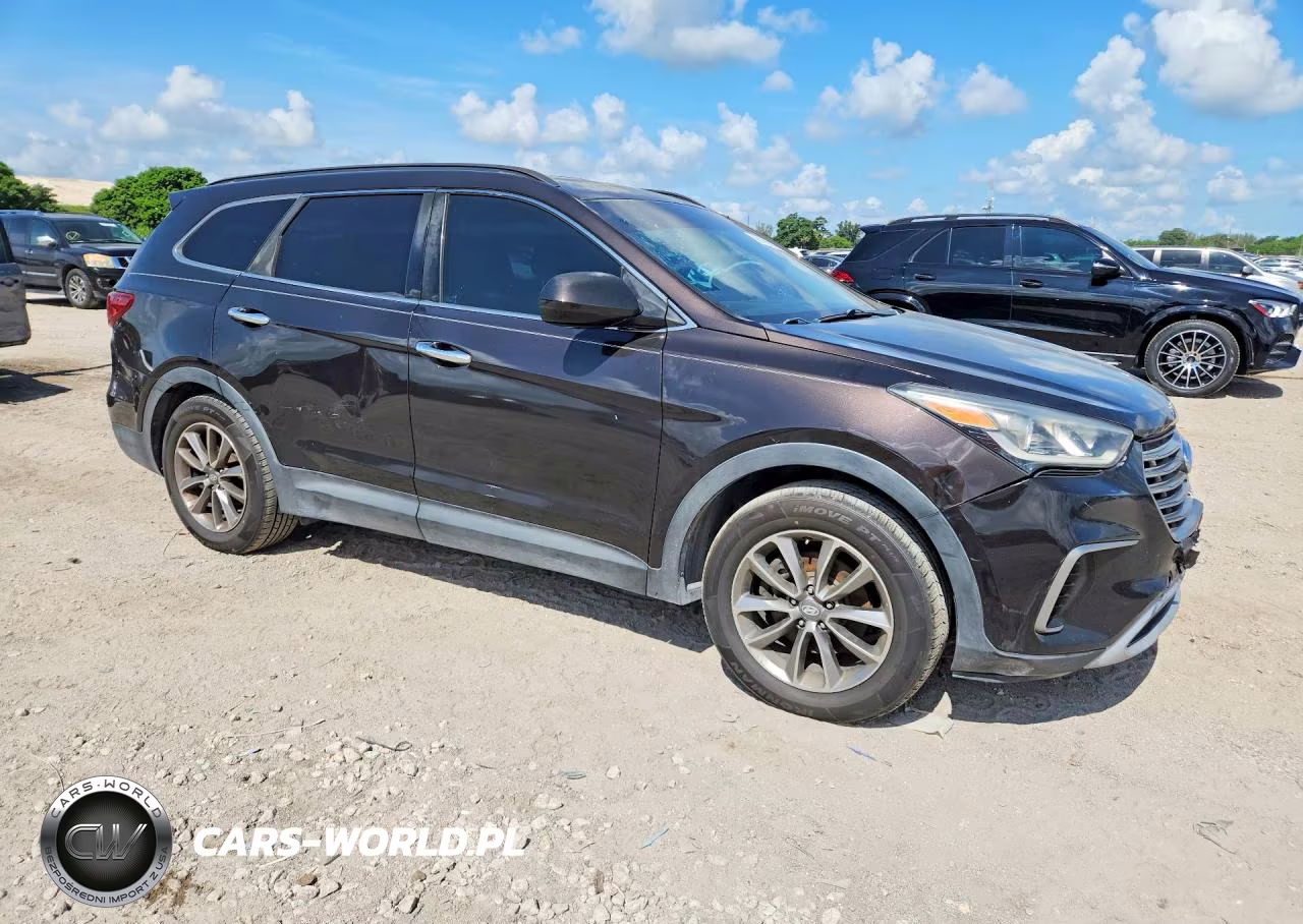 2017 Hyundai Santa Fe Se VIN:KM8SM4HF3HU178160 - 4