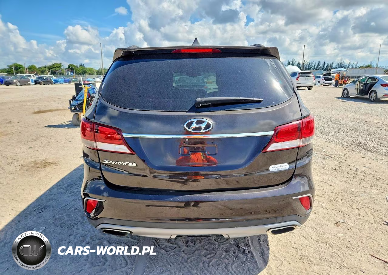 2017 Hyundai Santa Fe Se VIN:KM8SM4HF3HU178160 - 6