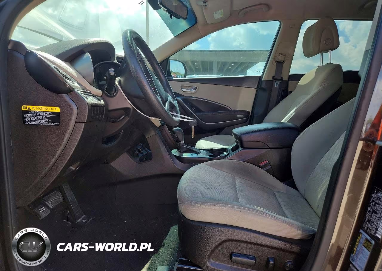 2017 Hyundai Santa Fe Se VIN:KM8SM4HF3HU178160 - 7