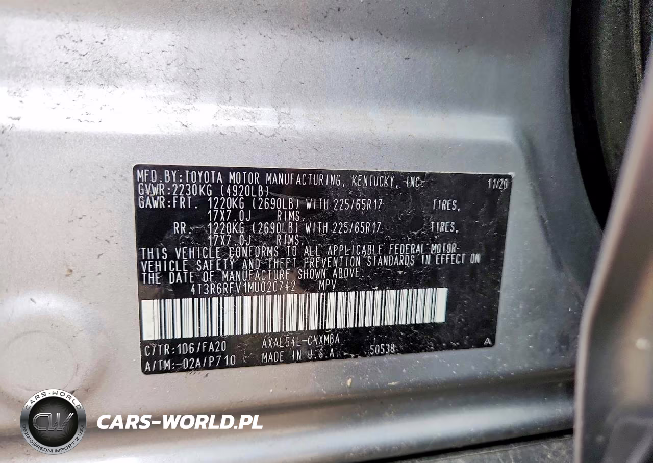2021 Toyota Rav4 Hybrid Xle VIN:4T3R6RFV1MU020742 - 13