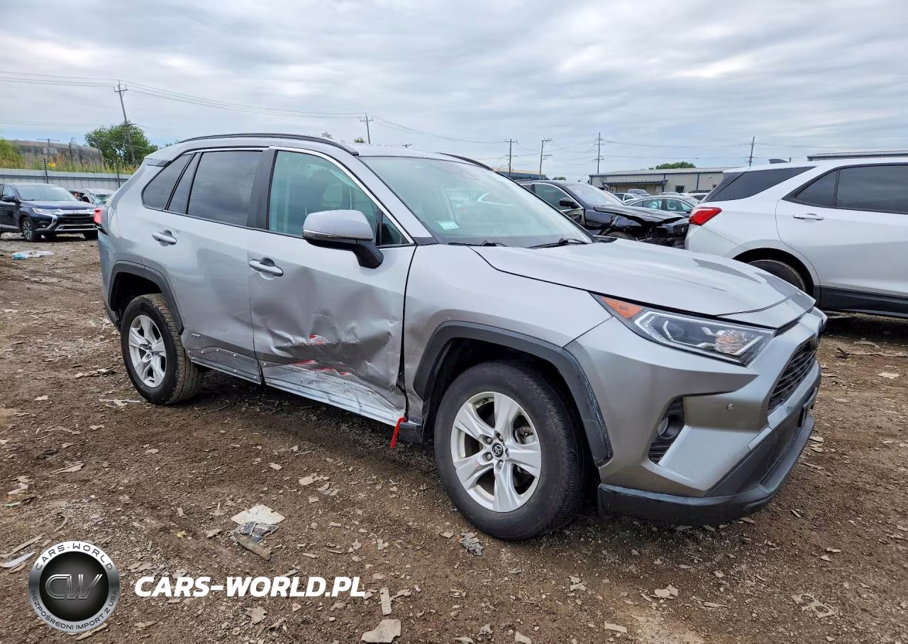 2021 Toyota Rav4 Hybrid Xle VIN:4T3R6RFV1MU020742 - 4