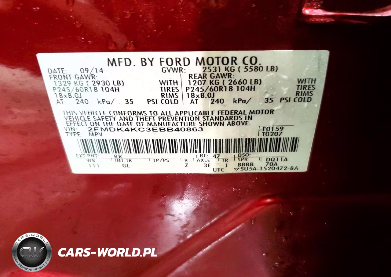 2014 Ford Edge Limited VIN:2FMDK4KC3EBB40863 - 13