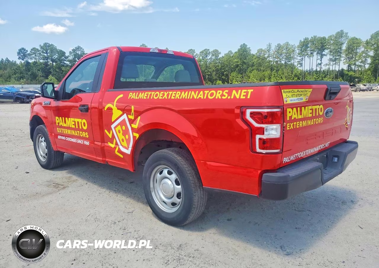2020 Ford F150 VIN:1FTMF1CB1LFA76153 - 2
