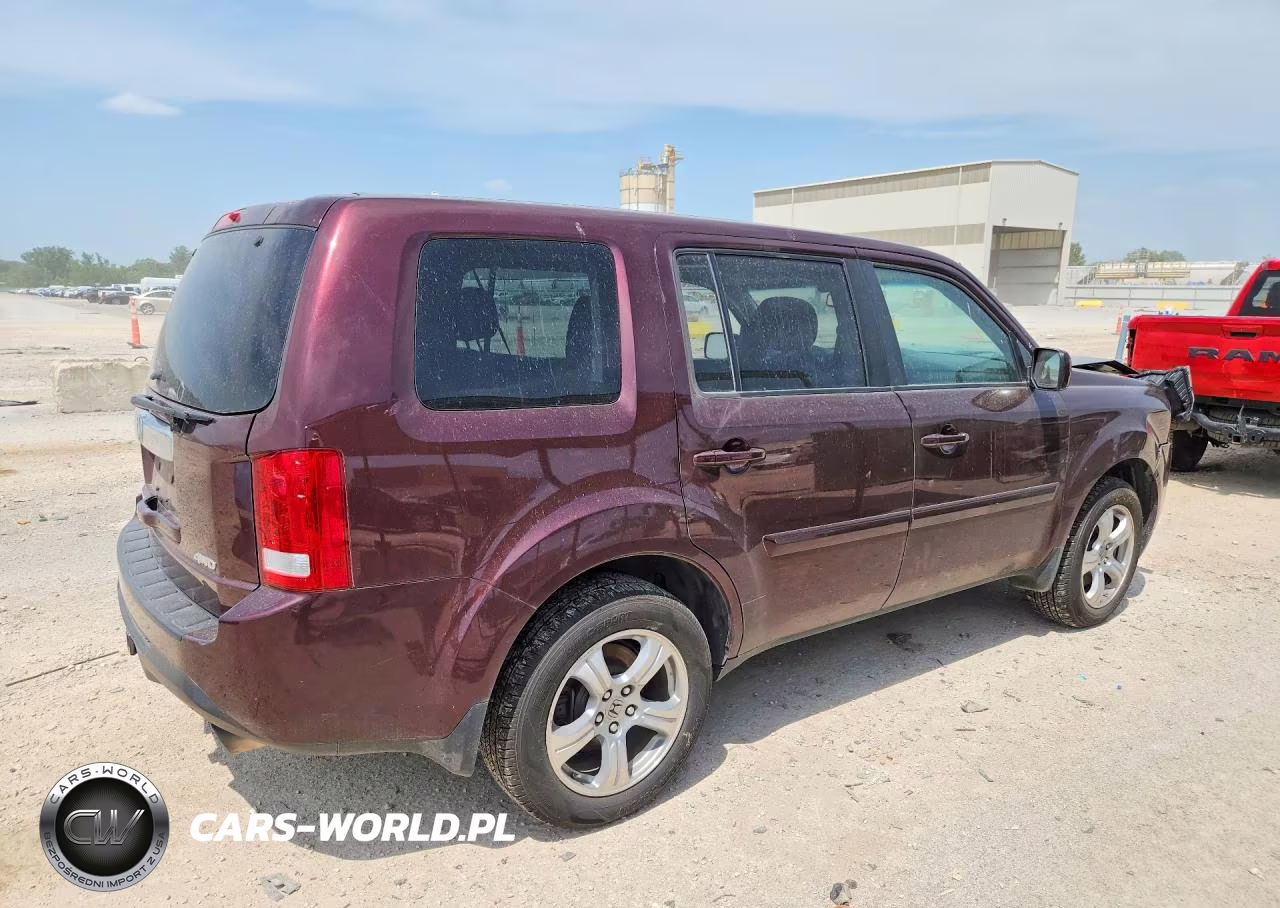 2015 Honda Pilot Exl VIN:5FNYF4H60FB010832 - 3