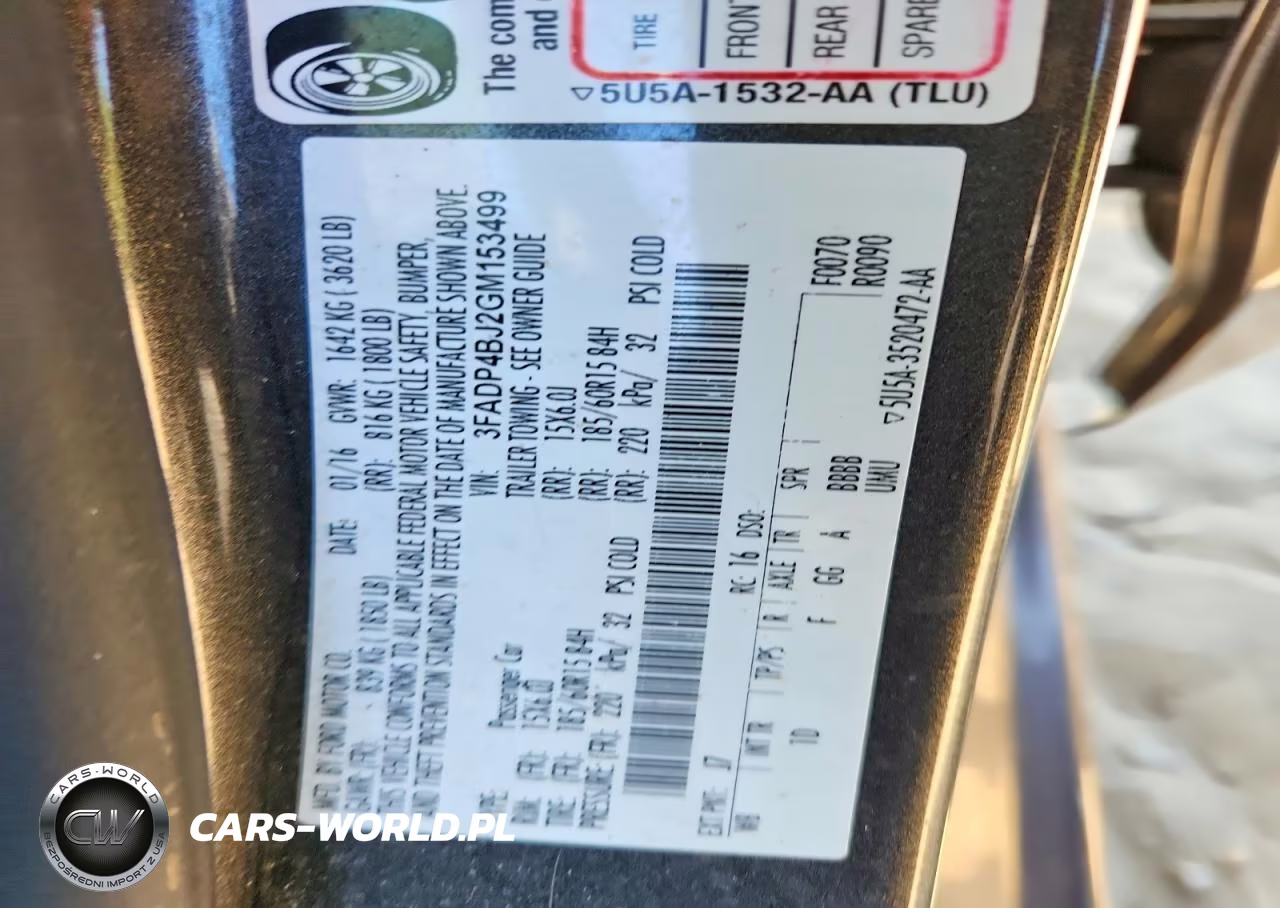 2016 Ford Fiesta Se VIN:3FADP4BJ2GM153499 - 12