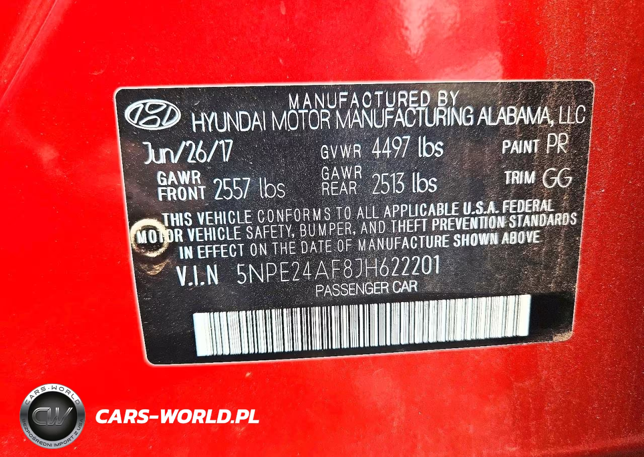 2018 Hyundai Sonata Se VIN:5NPE24AF8JH622201 - 13