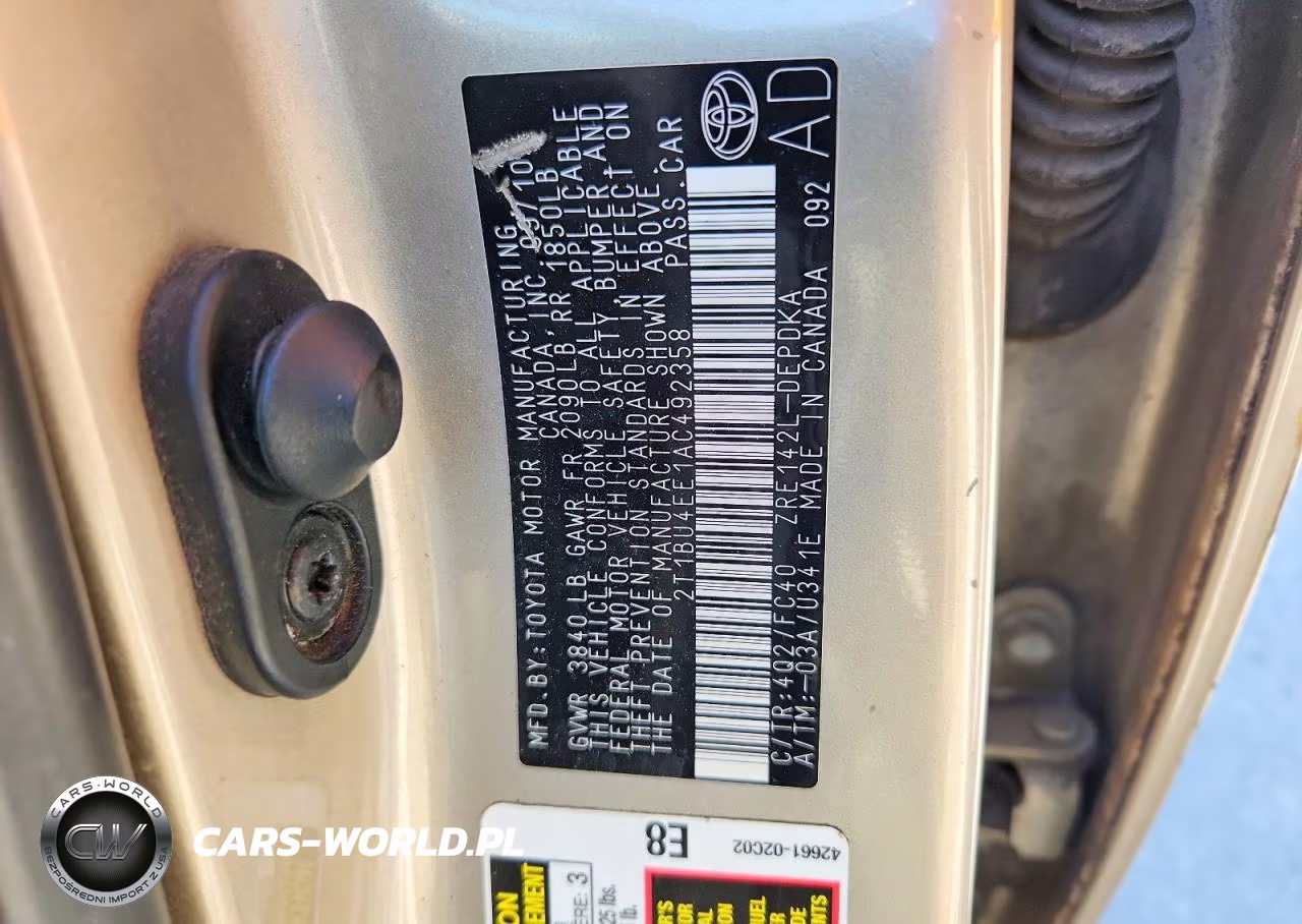 2010 Toyota Corolla Le VIN:2T1BU4EE1AC492358 - 12