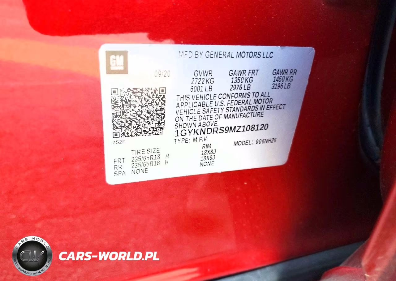 2021 Cadillac Xt5 Premium Luxury VIN:1GYKNDRS9MZ108120 - 13
