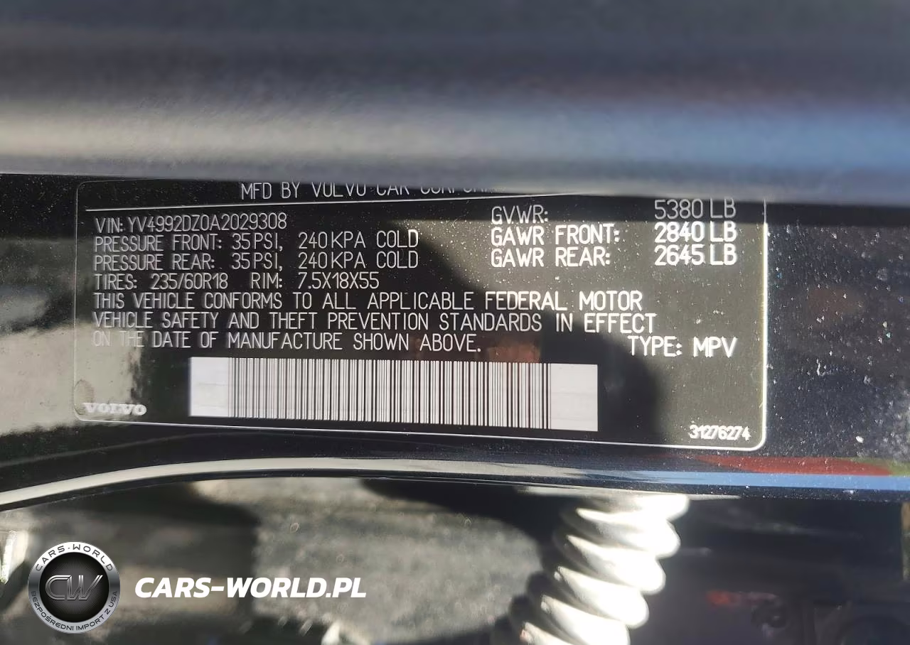 2010 Volvo Xc60 T6 VIN:YV4992DZ0A2029308 - 13