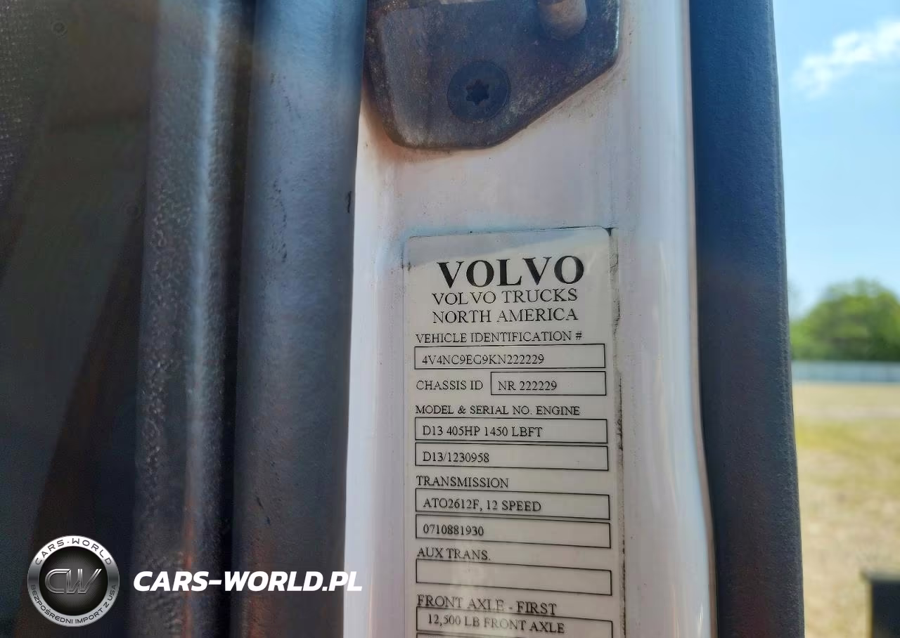 2019 Volvo Vnl Semi Truck VIN:4V4NC9EG9KN222229 - 13