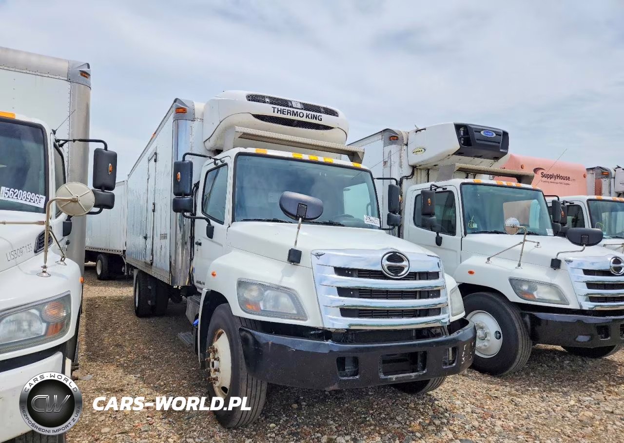 2014 Hino 338 Refrigerated Box Truck VIN:5PVNV8JT9E4S53297 - 1