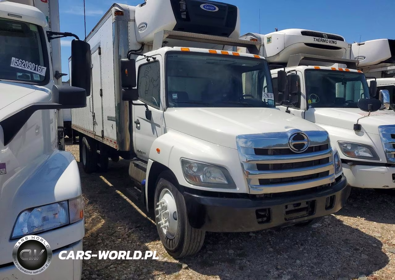 2017 Hino 338 Refrigerated Box Truck VIN:5PVNV8JT5H4S54435 - 1