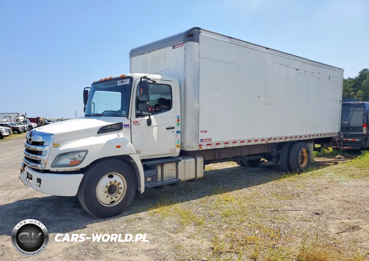 2015 Hino 338 Box Truck VIN:5PVNV8JV4F4S54411 - 1