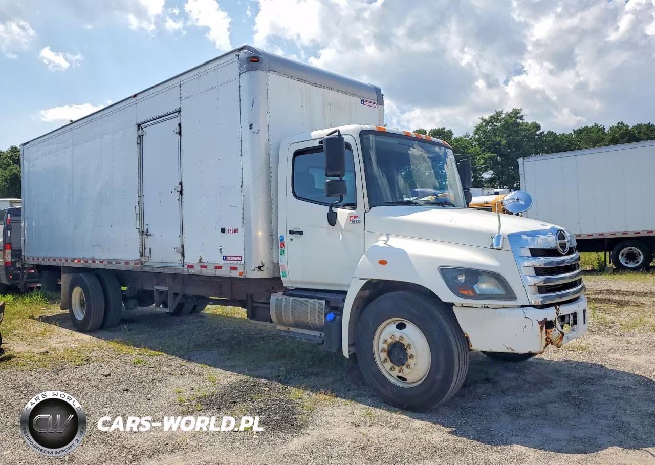 2015 Hino 338 Box Truck VIN:5PVNV8JV4F4S54411 - 4
