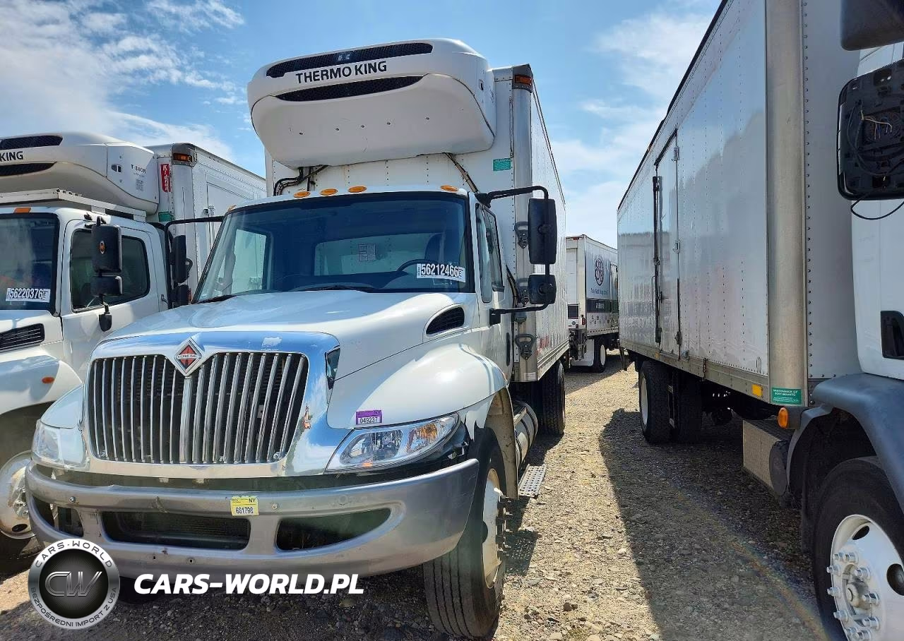 2016 International 4300 Refrigerated Box Truck VIN:1HTMMMML9GH372260 - 2