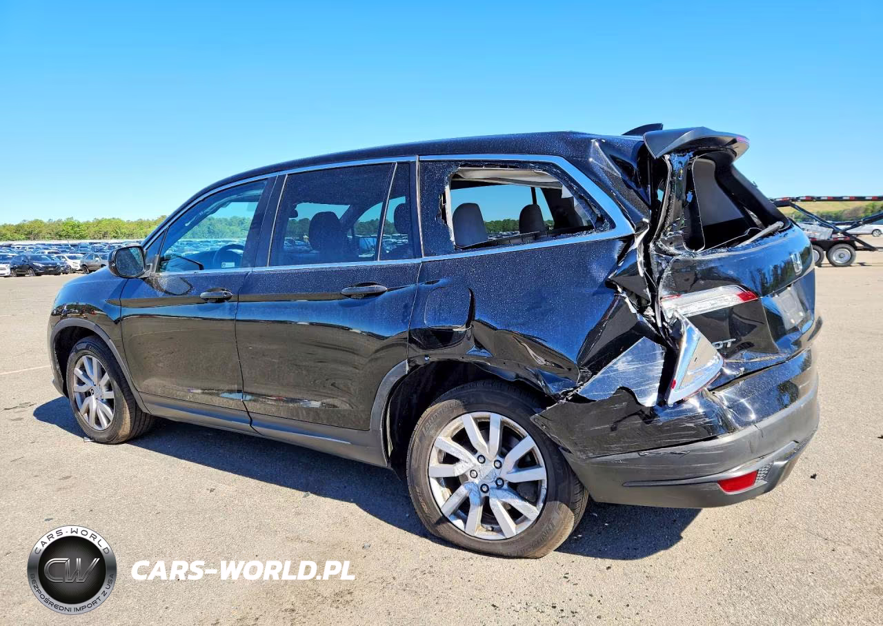 2021 Honda Pilot Lx VIN:5FNYF6H12MB018427 - 2