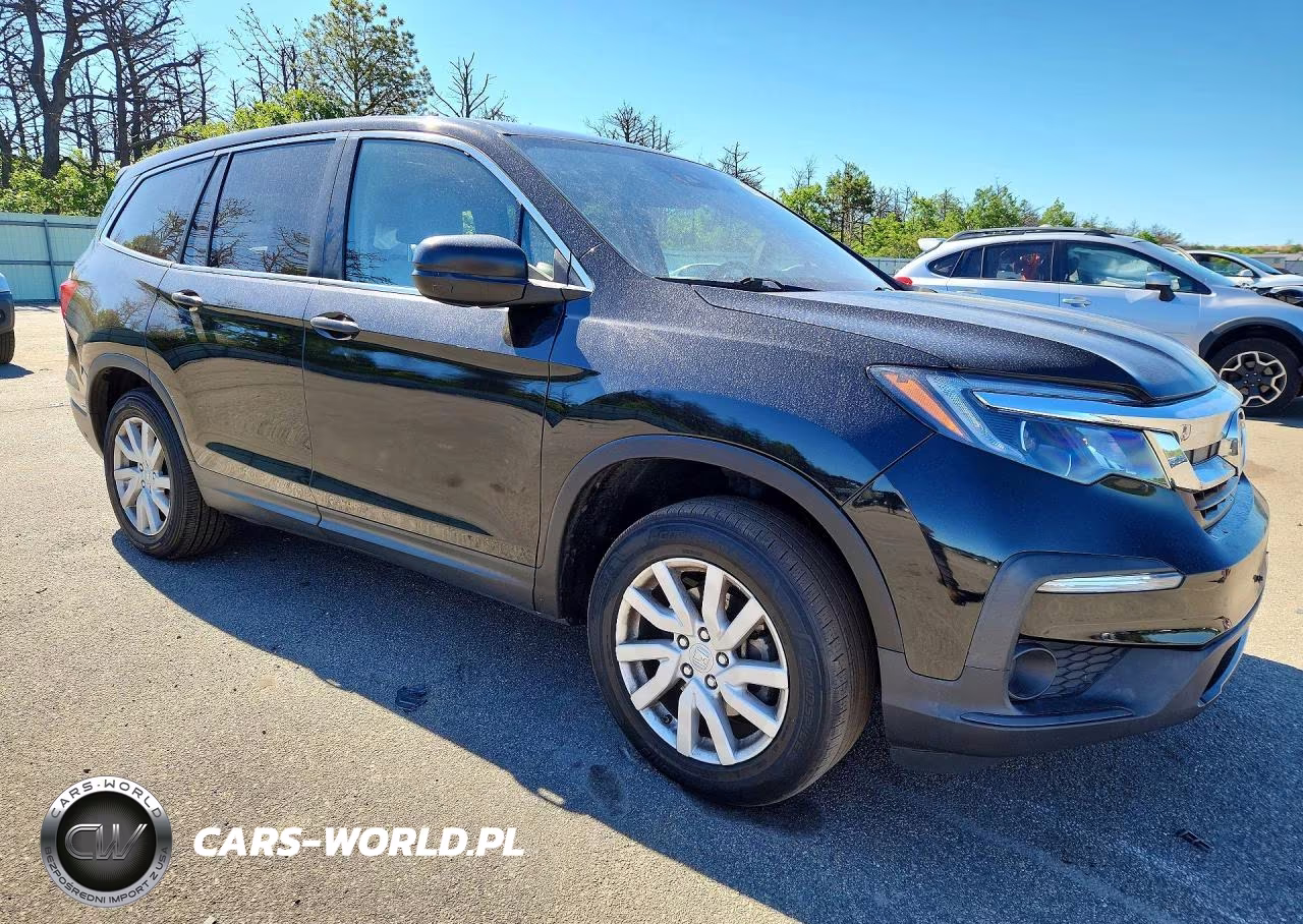 2021 Honda Pilot Lx VIN:5FNYF6H12MB018427 - 4