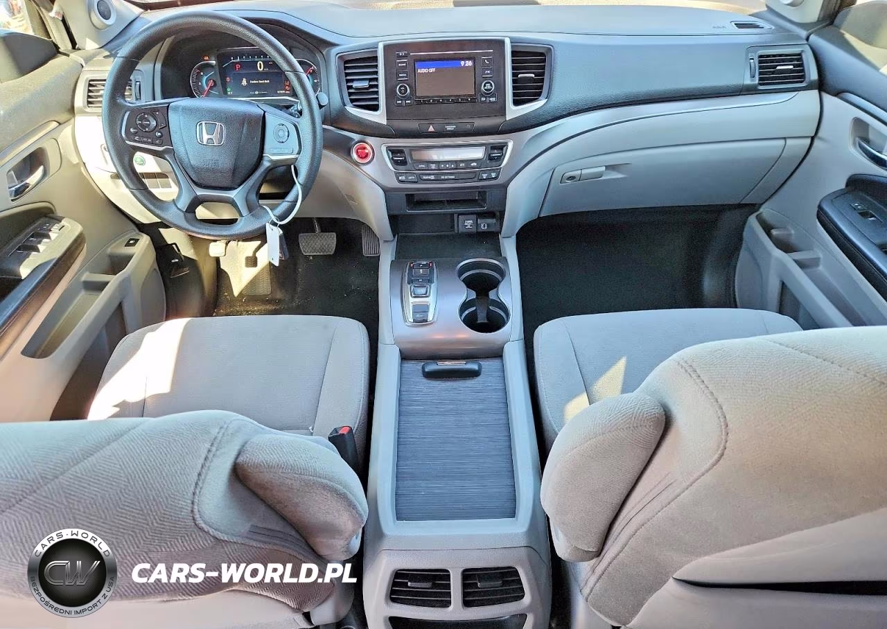 2021 Honda Pilot Lx VIN:5FNYF6H12MB018427 - 8