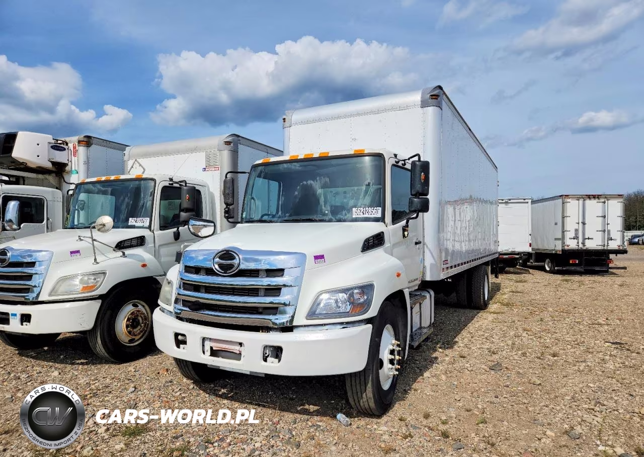 2015 Hino 338 Box Truck VIN:5PVNV8JV4F4S54960 - 2