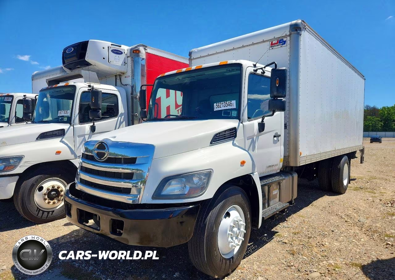 2018 Hino 268A Box Truck VIN:5PVNJ8JT4J4S58509 - 2
