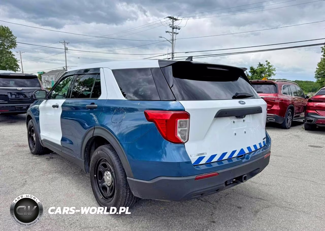 2021 Ford Police Interceptor Utility VIN:1FM5K8AB0MGC24960 - 3