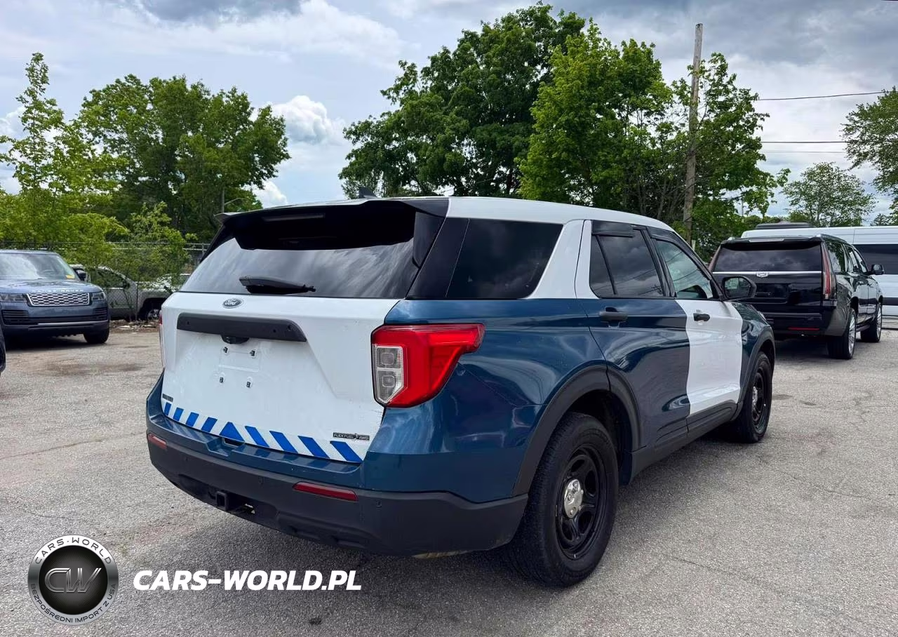 2021 Ford Police Interceptor Utility VIN:1FM5K8AB0MGC24960 - 4