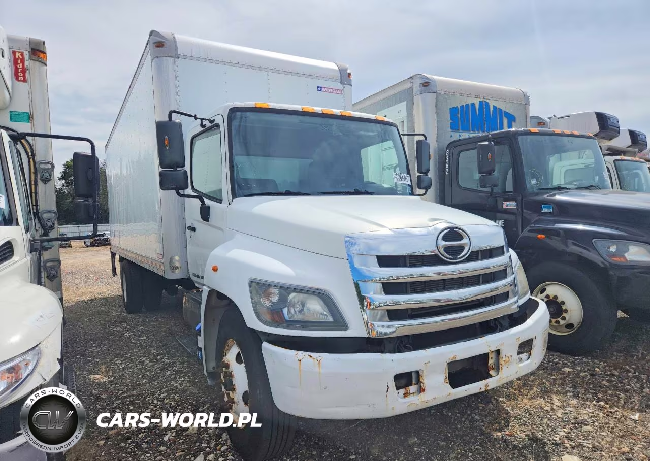 2018 Hino 268A Box Truck VIN:5PVNJ8JT6J4S58155 - 4