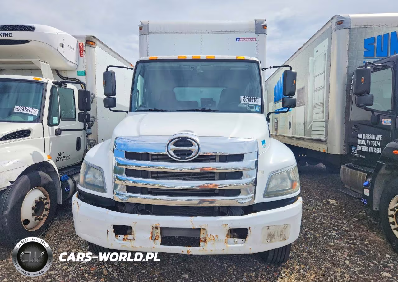 2018 Hino 268A Box Truck VIN:5PVNJ8JT6J4S58155 - 5