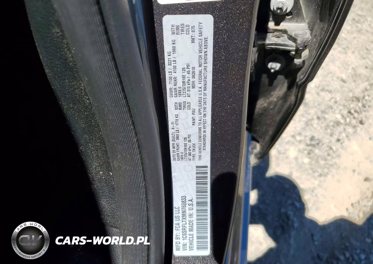 2021 Ram 1500 Rebel VIN:1C6SRFLTXMN760833 - 13