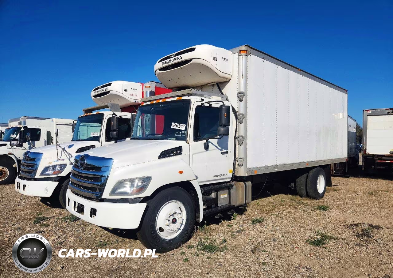 2018 Hino 268A Refrigerated Box Truck
