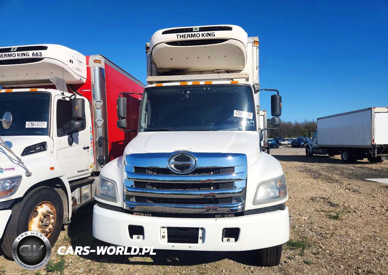 2018 Hino 268A Refrigerated Box Truck VIN:5PVNJ8JR5J4S51556 - 5