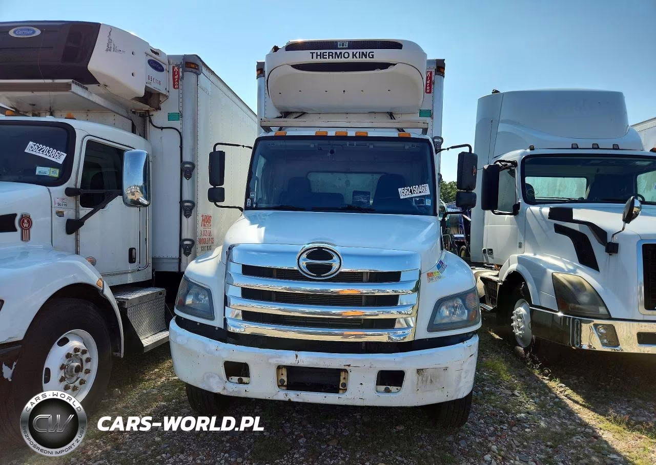 2018 Hino 268A Refrigerated Box Truck VIN:5PVNJ8JR3J4S51555 - 5