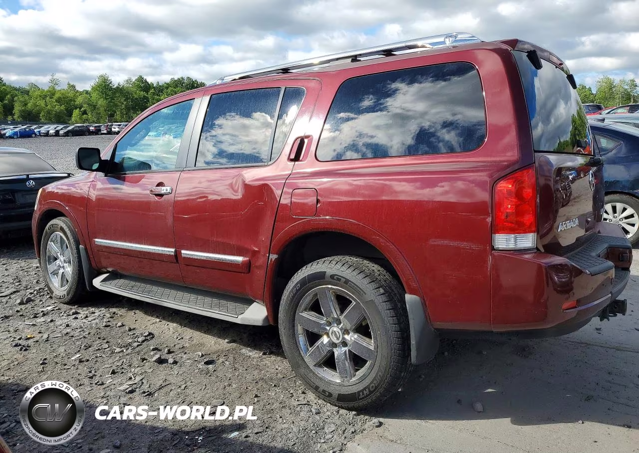 2012 Nissan Armada Platinum VIN:5N1AA0NE6CN606007 - 2