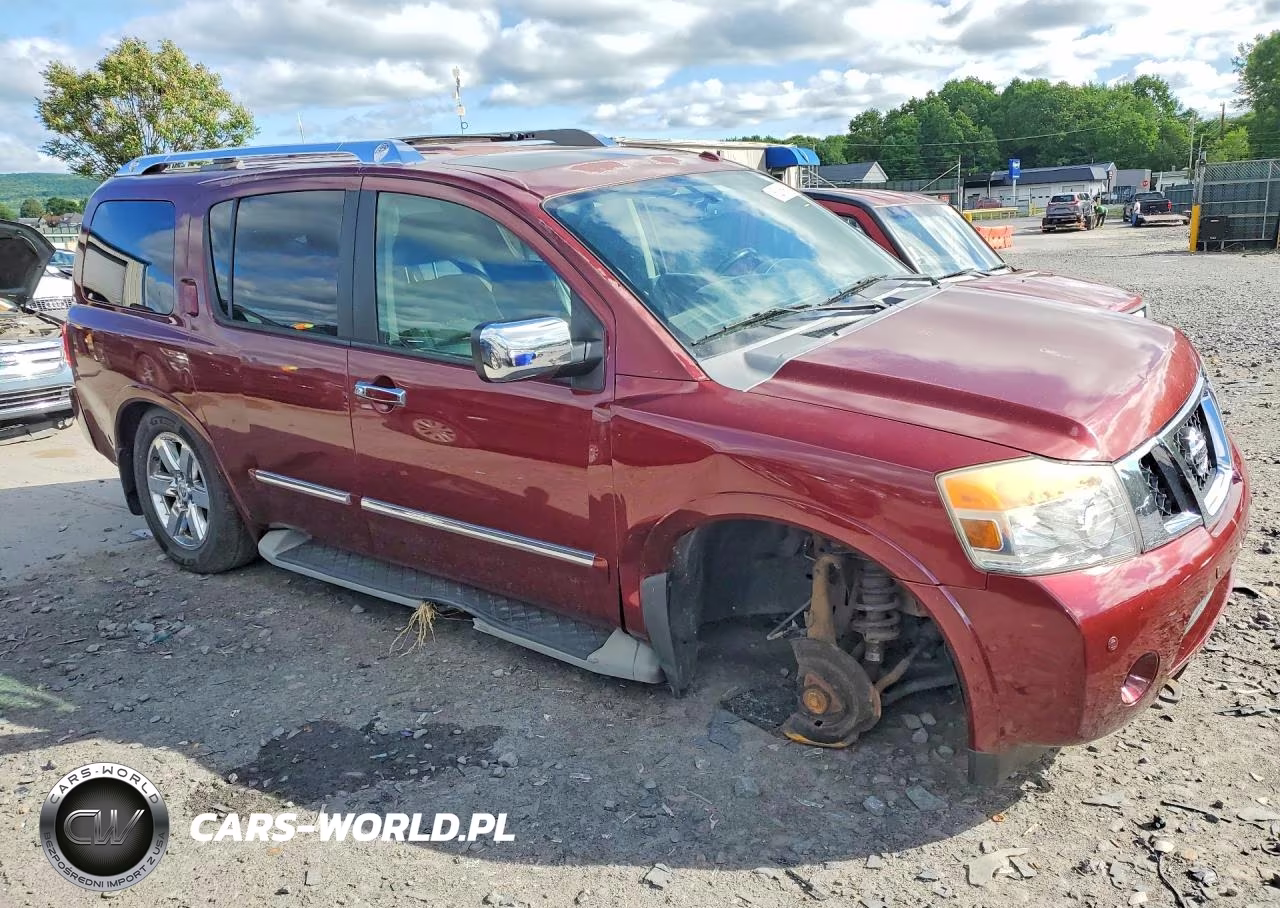 2012 Nissan Armada Platinum VIN:5N1AA0NE6CN606007 - 4