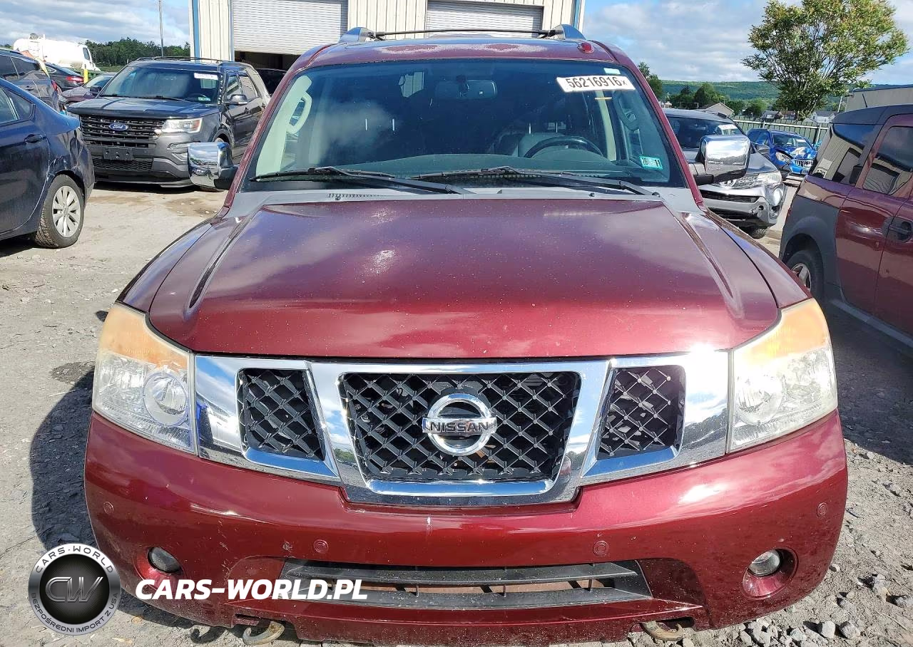 2012 Nissan Armada Platinum VIN:5N1AA0NE6CN606007 - 5