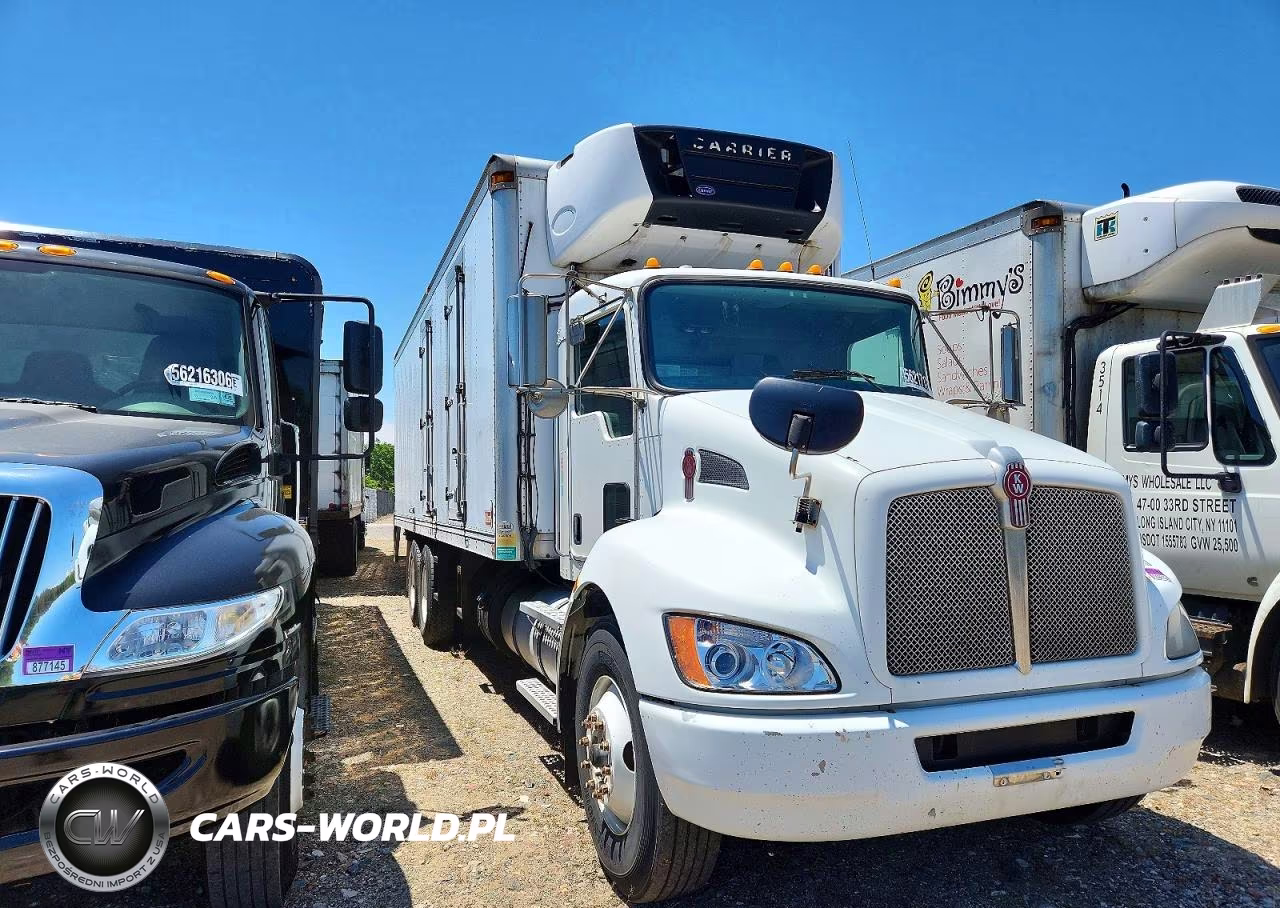 2016 Kenworth T300 Refrigerated Box Truck VIN:2NKHLJ9X9GM133237 - 1